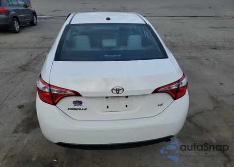 2015 Toyota Corolla L from USA, damaged, VIN 2T1BURHE7FC303843